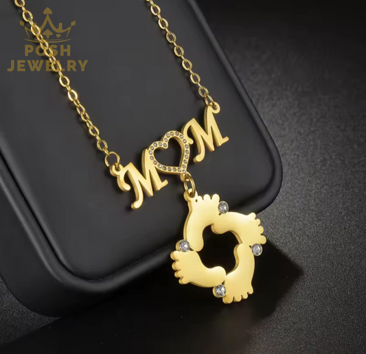 Mom Custom Name Necklace