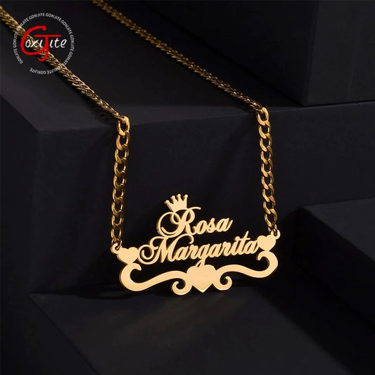 Double name pendant